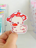 Eendpaddenstoel sticker