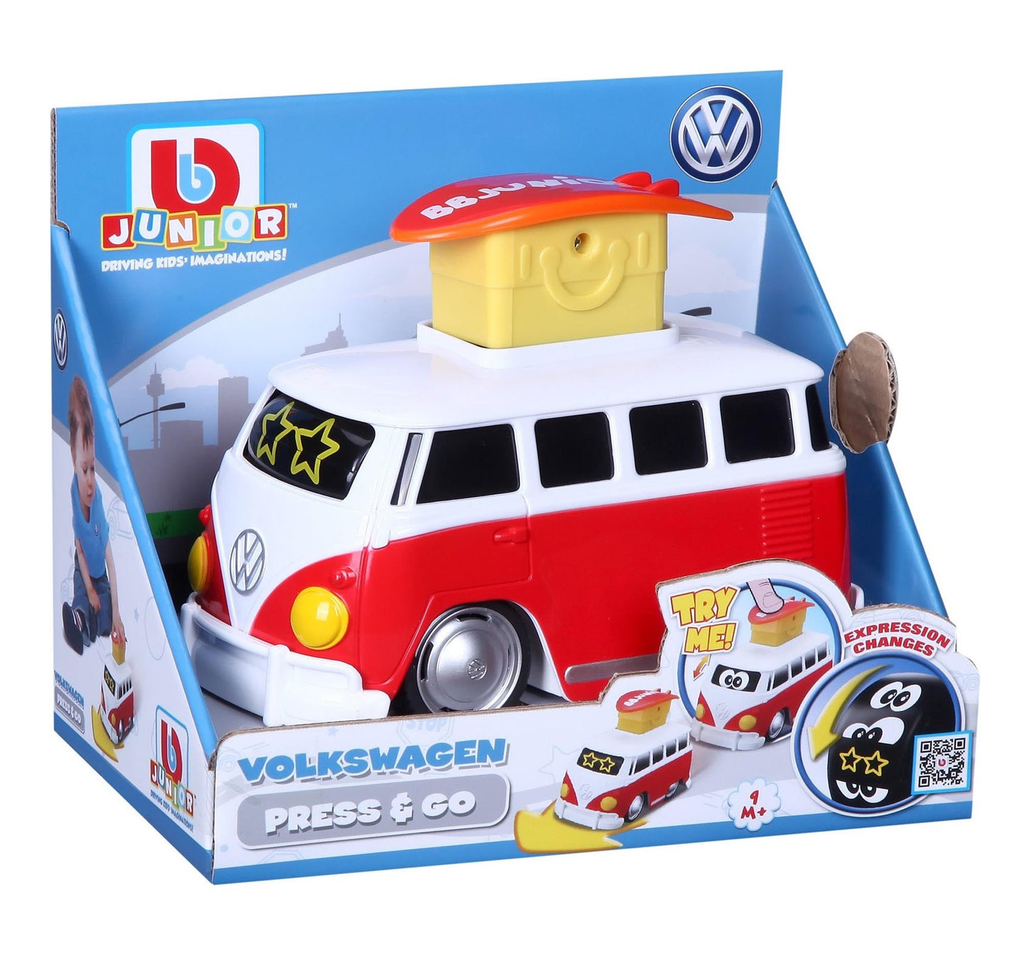 BB JUNIOR VW VOLKSWAGEN PRESS &amp; GO