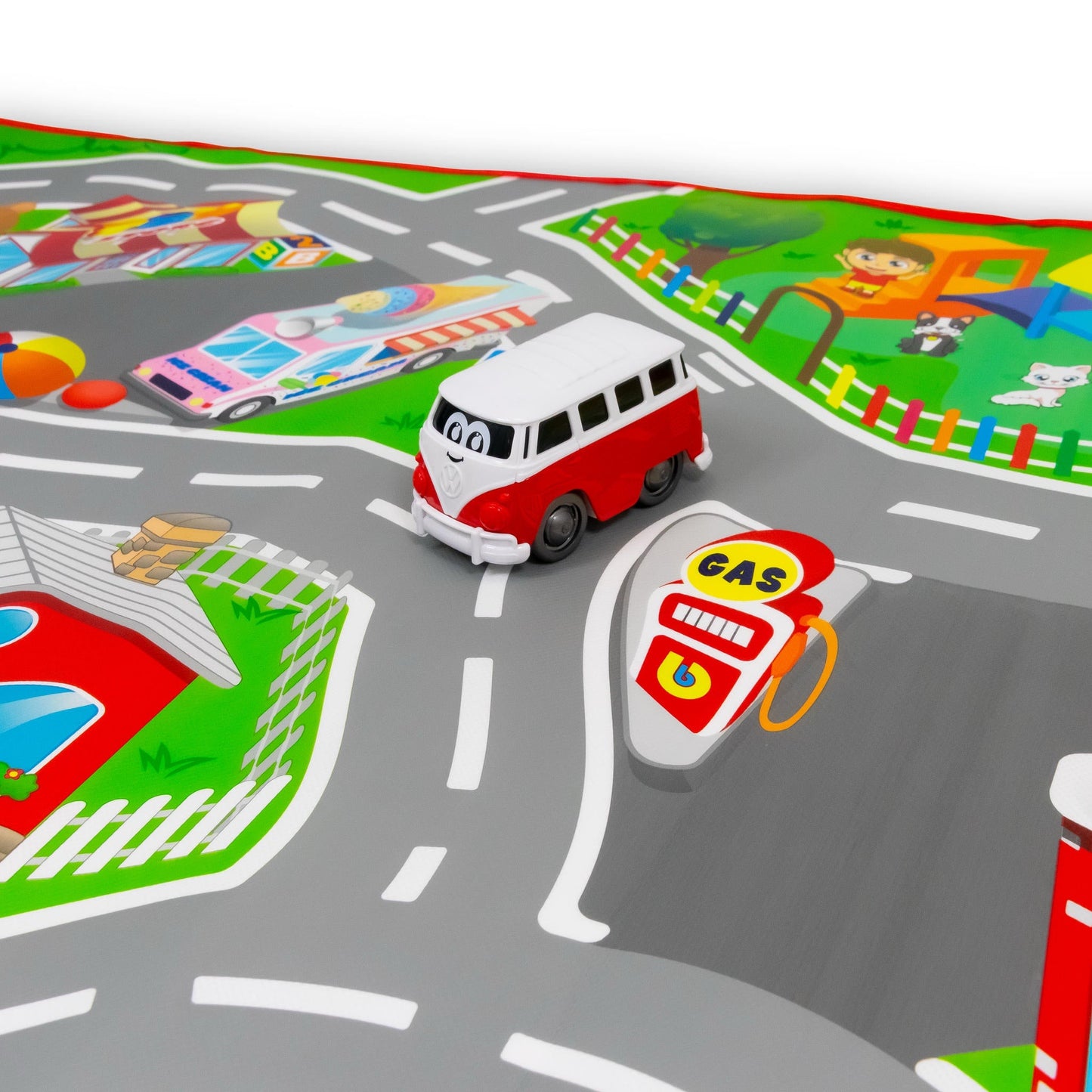 Tapis de jeu BB JUNIOR VOLKSWAGEN SAMBA VAN JUNIOR CITY (boîte)