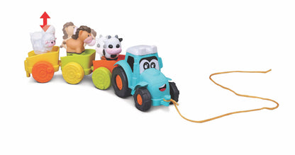 BB JUNIOR PULL-ALONG FARM TRACTOR