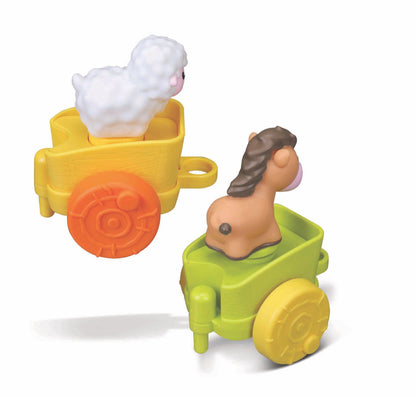 BB JUNIOR PULL-ALONG FARM TRACTOR