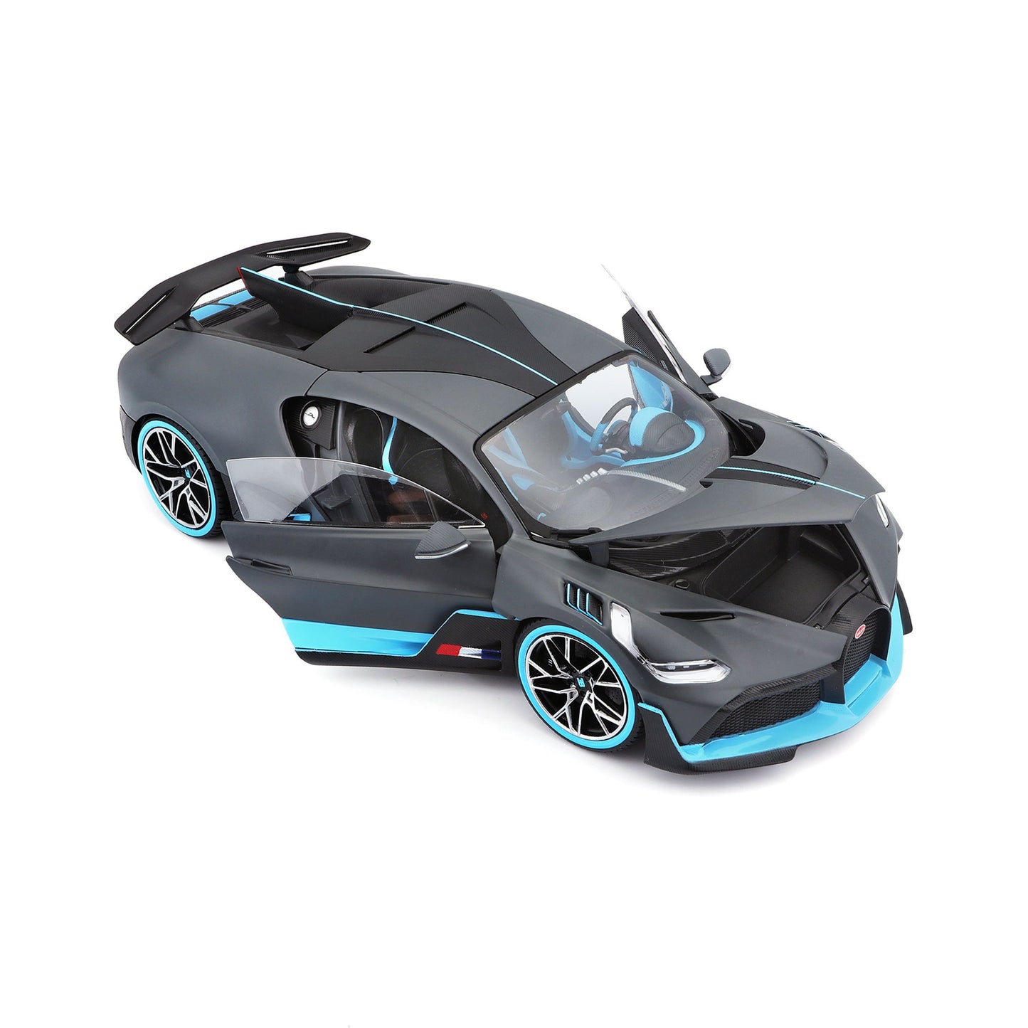 1:18 BUGATTI DIVO FLAT GRIS FONCÉ