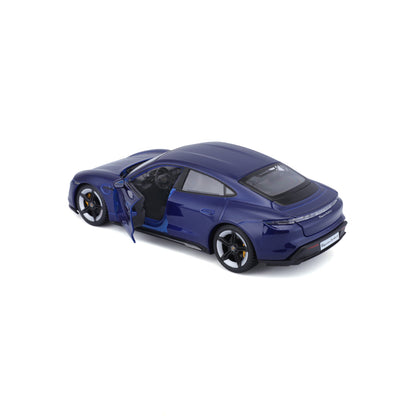 1:24 PORSCHE TAYCAN BLEU MÉTALLISÉ