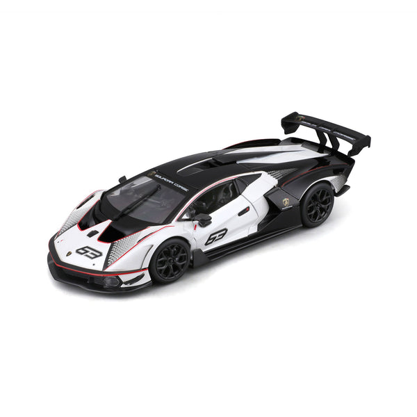 1:24 LAMBORGHINI ESSENZA SCV12 SQUADRA CORSE #63 WHITE