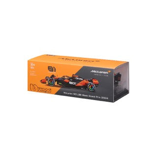 1:24 F1 MCLAREN MCL38 2024 WITH PIASTRI HELMET