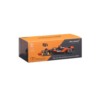 1:24 F1 MCLAREN MCL38 2024 WITH PIASTRI HELMET