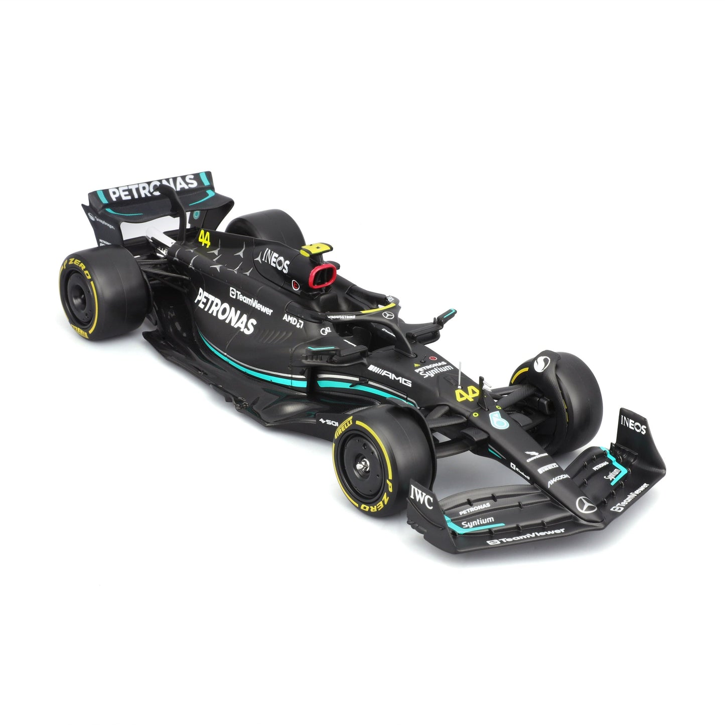 1:24 F1 MB W14 2023 AVEC PILOTE FIGURE HAMILTON