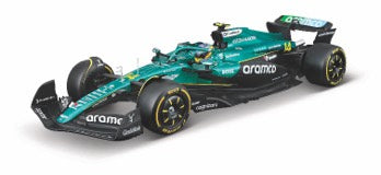 1:24 F1 ASTON MARTIN AMR25 WITH HELMET ALONSO