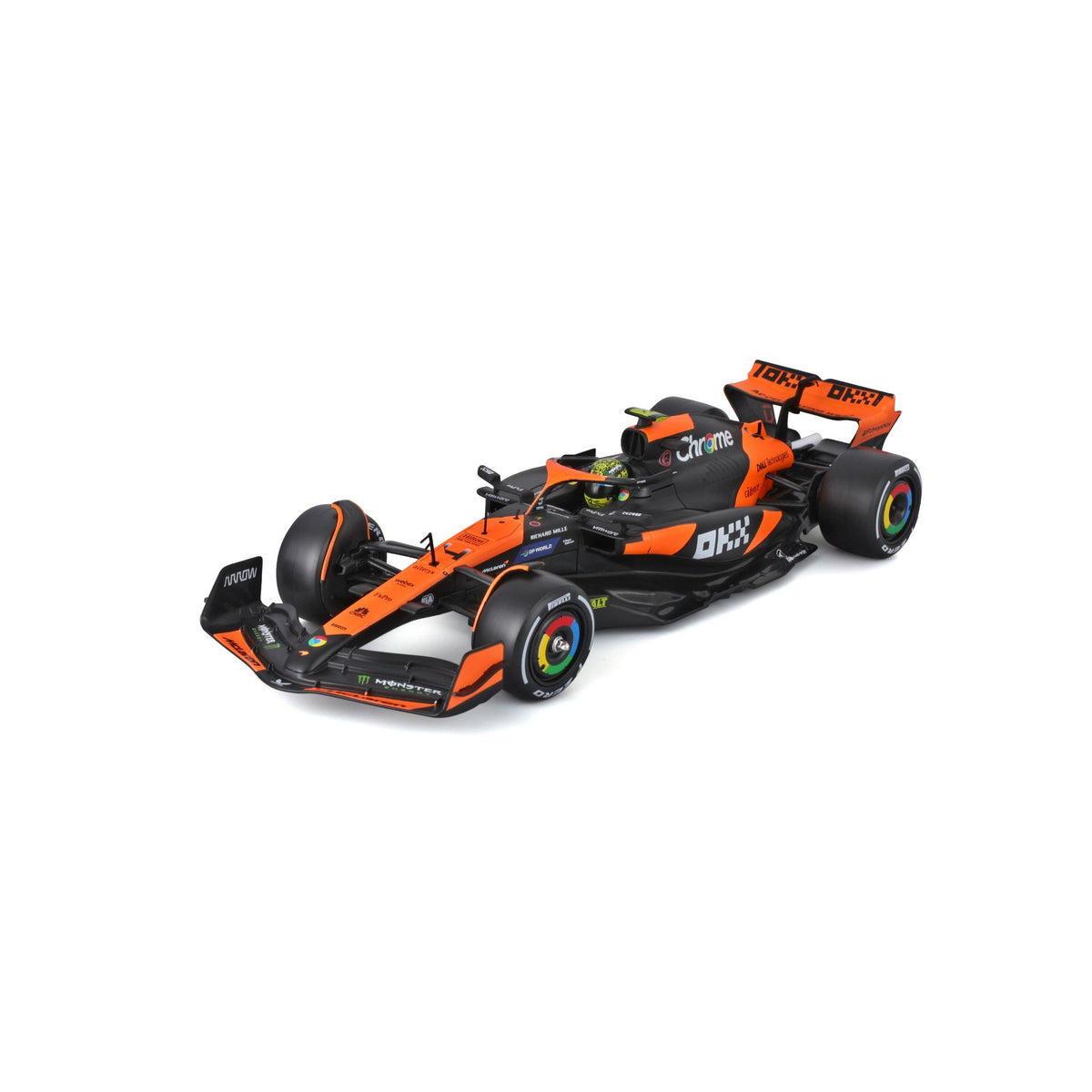 1:24 F1 MCLAREN MCL38 2024 ASSEMBLY MODEL NORRIS
