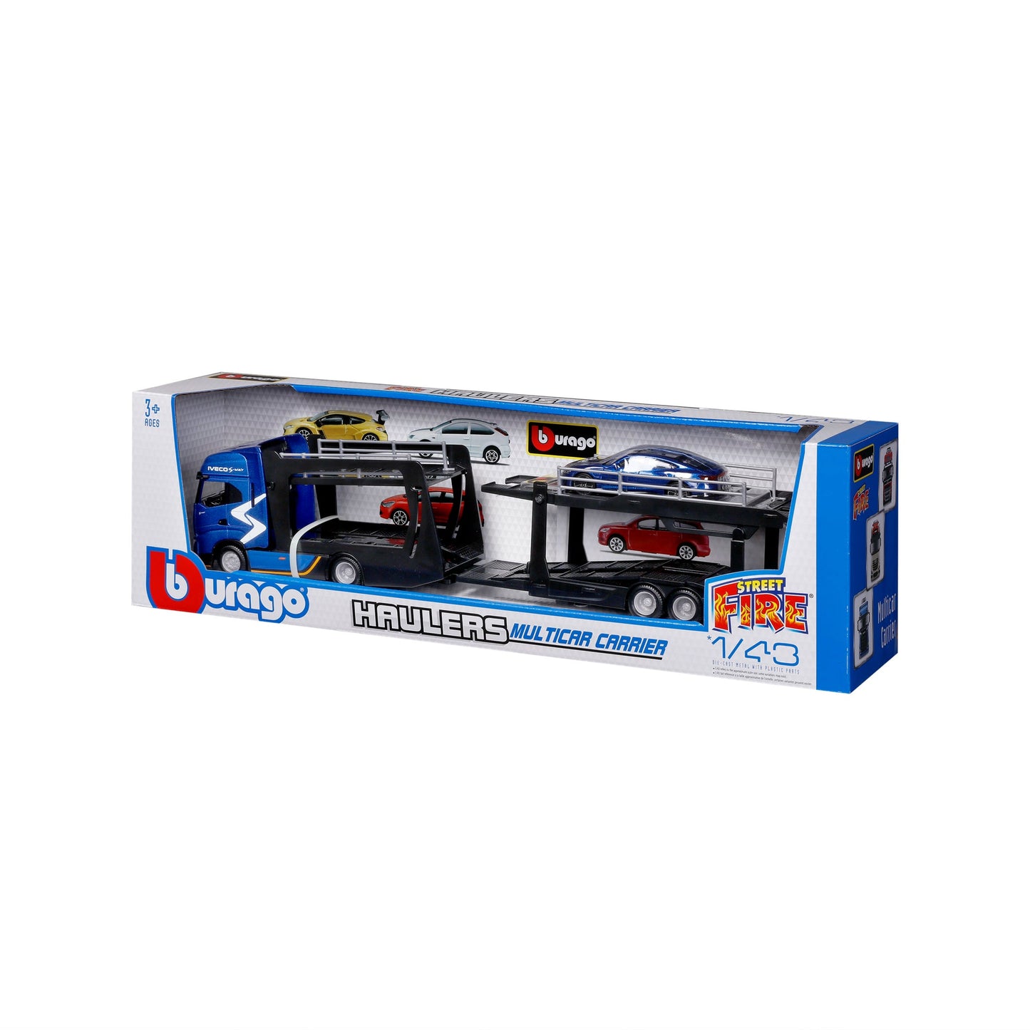 1:43 STREET FIRE MULTICAR CARRIER - IVECO S-WAY / AUDI 2022 RS