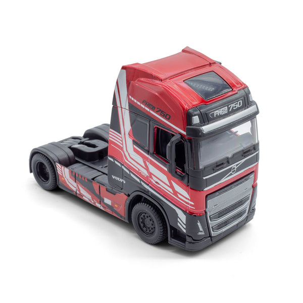 1:43 STREET FIRE HAULERS CABINES PERSONNALISÉES VOLVO FH16 GLOBETROTTER 750 XXL ROUGE