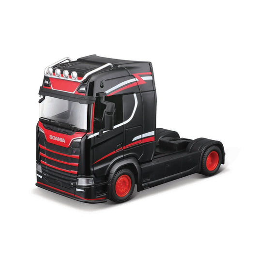 1:43 STREET FIRE HAULERS CABINES PERSONNALISÉES SCANIA S730 NOIR