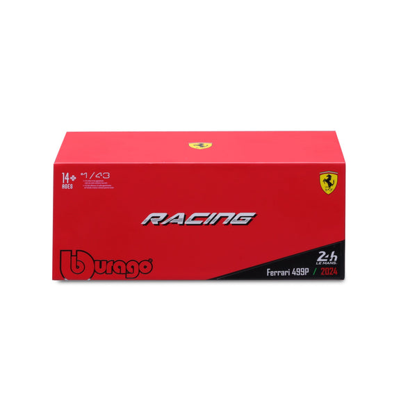 1:43 FERRARI RACING 499P LE MANS HYPERCAR 2024 AF CORSE #50 BOÎTE RIGIDE