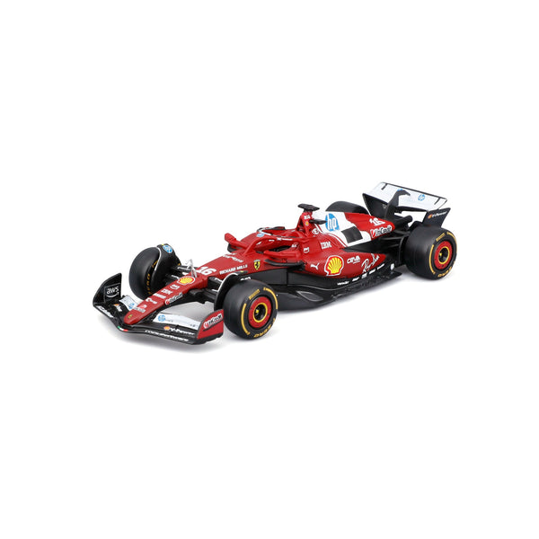 1:43 F1 FERRARI SF-25 2025 LECLERC IN 12PC DISPENSER