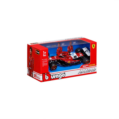 1:43 F1 FERRARI SF-25 2025 LECLERC IN 12PC DISPENSER