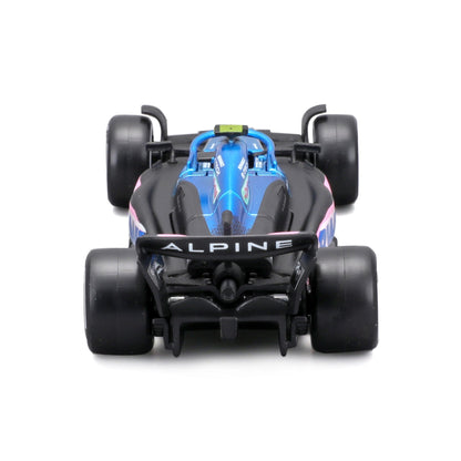 1:43 F1 BWT ALPINE F1 TEAM A523 2023 WITH GASLY HELMET