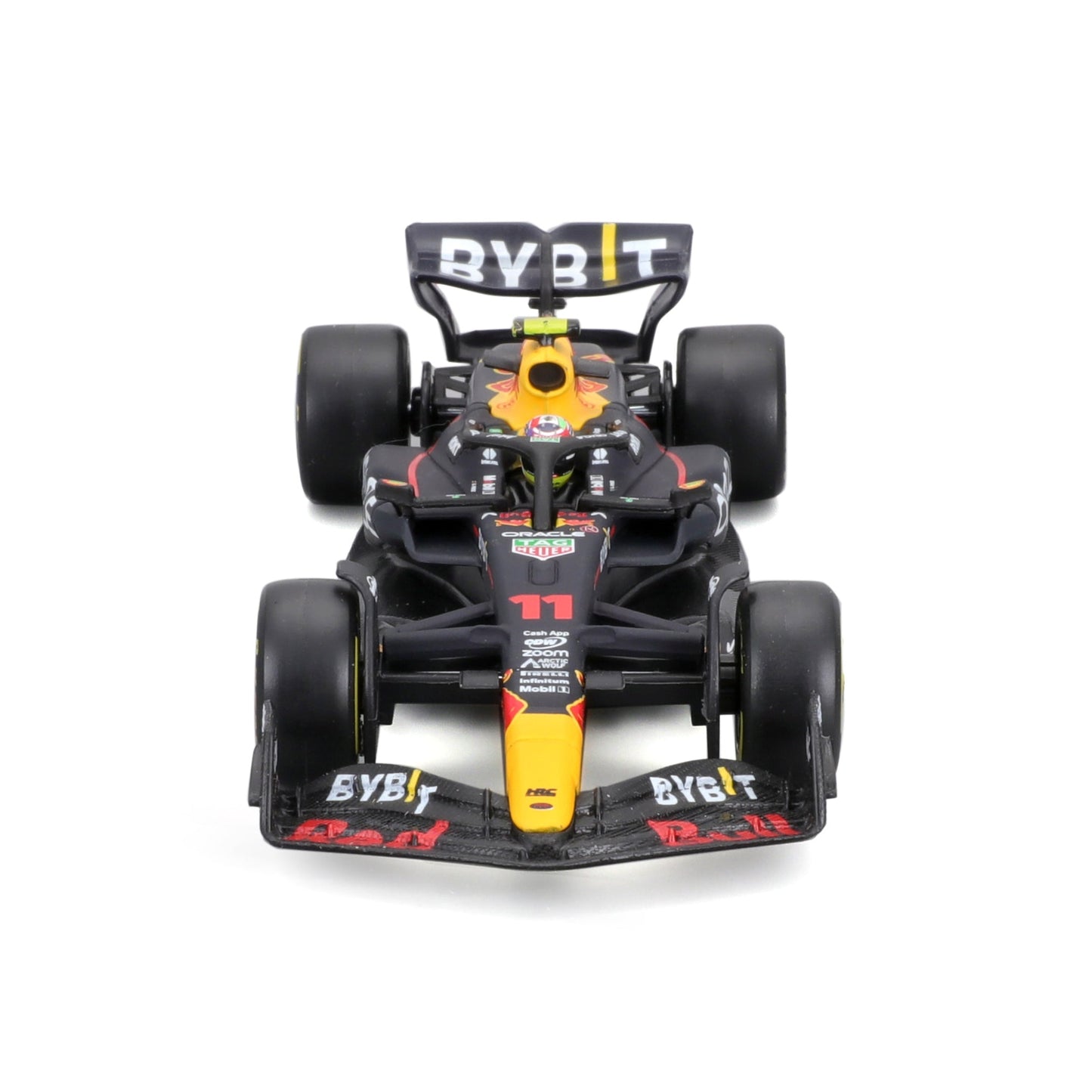 1:43 F1 RED BULL RACING RB19 2023 AVEC CASQUE PEREZ
