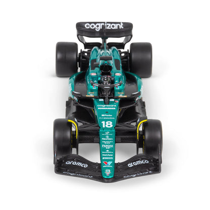 1:43 F1 ASTON MARTIN 2023 AMR23 AVEC PROMENADE AU CASQUE
