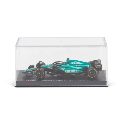 1:43 F1 ASTON MARTIN 2023 AMR23 AVEC PROMENADE AU CASQUE