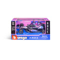 1:43 F1 BWT ALPINE F1 TEAM A524 2024 OCON DANS UN DISTRIBUTEUR DE 12 PIÈCES