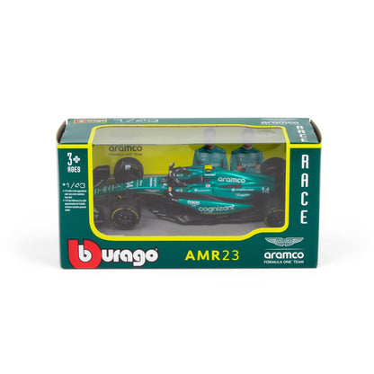 1:43 F1 ASTON MARTIN 2023 AMR23 ALONSO DANS LE DISTRIBUTEUR