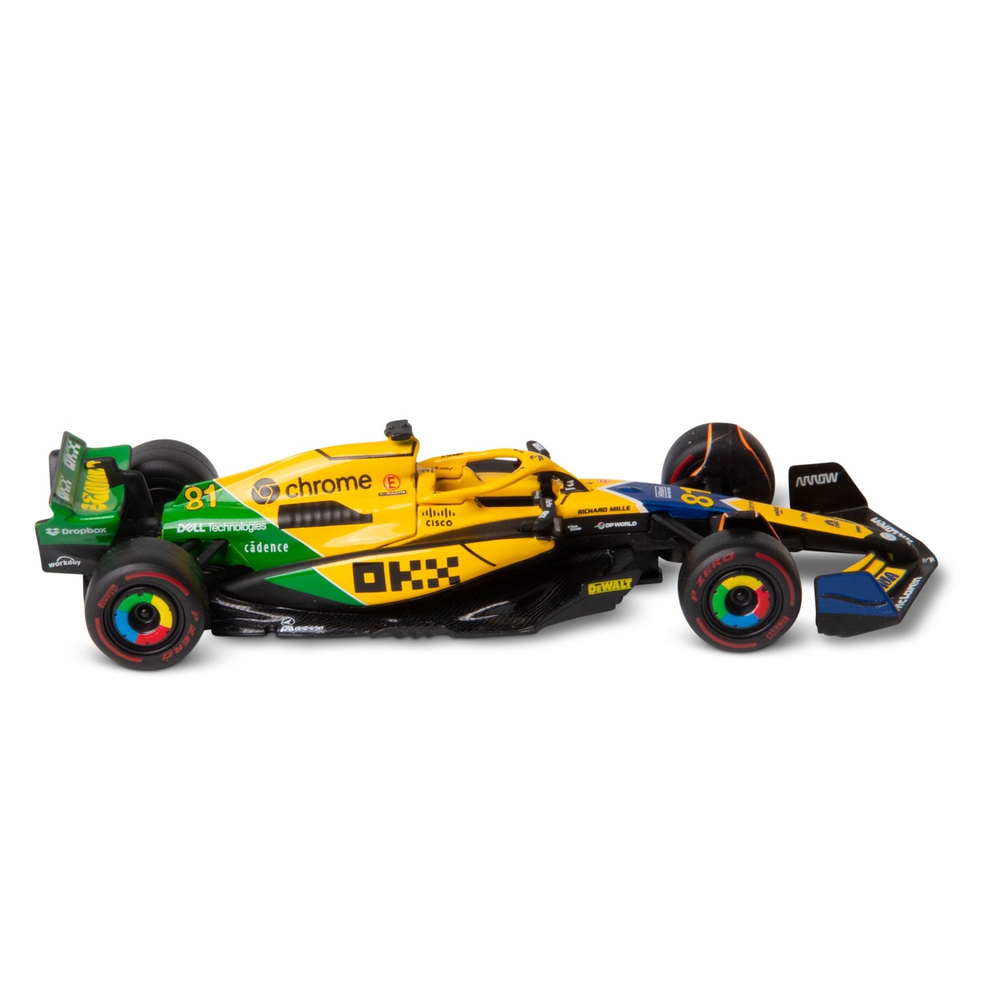 1:43 F1 MCLAREN MCL38 2024 PIASTRI - LIVRAISON SENNA