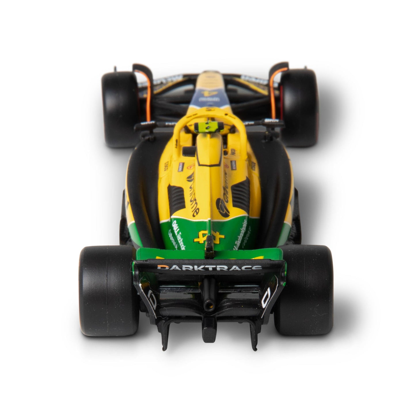 1:43 F1 MCLAREN MCL38 2024 WITH NORRIS SENNA LIVERY HELMET