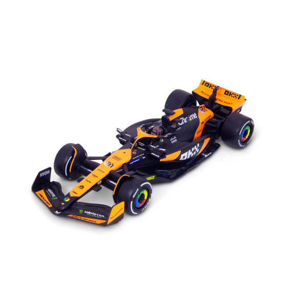 1:43 F1 MCLAREN MCL38 2024 AVEC CASQUE PIASTRI