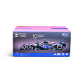 1:43 F1 BWT ALPINE F1 TEAM A524 2024 AVEC CASQUE GASLY