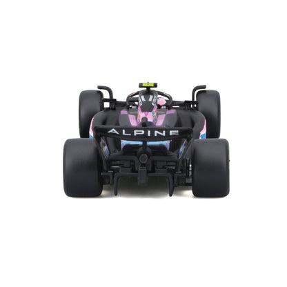 1:43 F1 BWT ALPINE F1 TEAM A524 2024 WITH GASLY HELMET