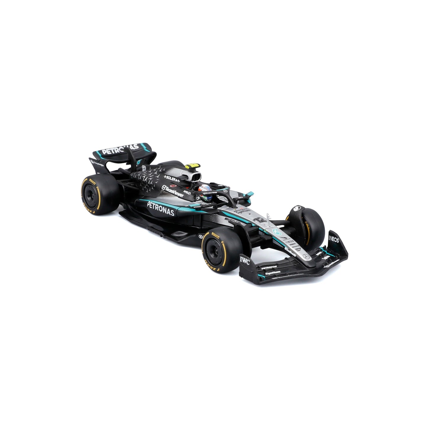 1:43 F1 MERCEDES AMG W16 2025 ANTONELLI WITH HELMET