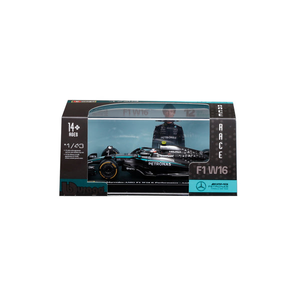 1:43 F1 MERCEDES AMG W16 2025 ANTONELLI WITH HELMET