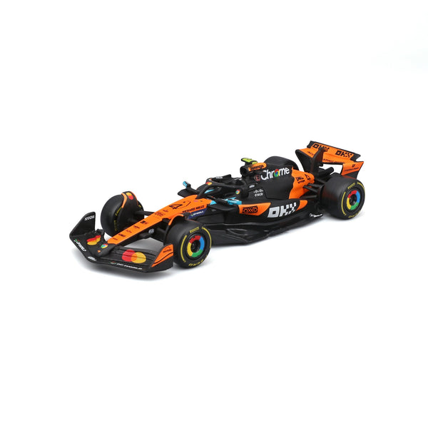 1:43 F1 MCLAREN MCL39 2025 NORRIS BRITISH GP IN 12PC DISPENSER