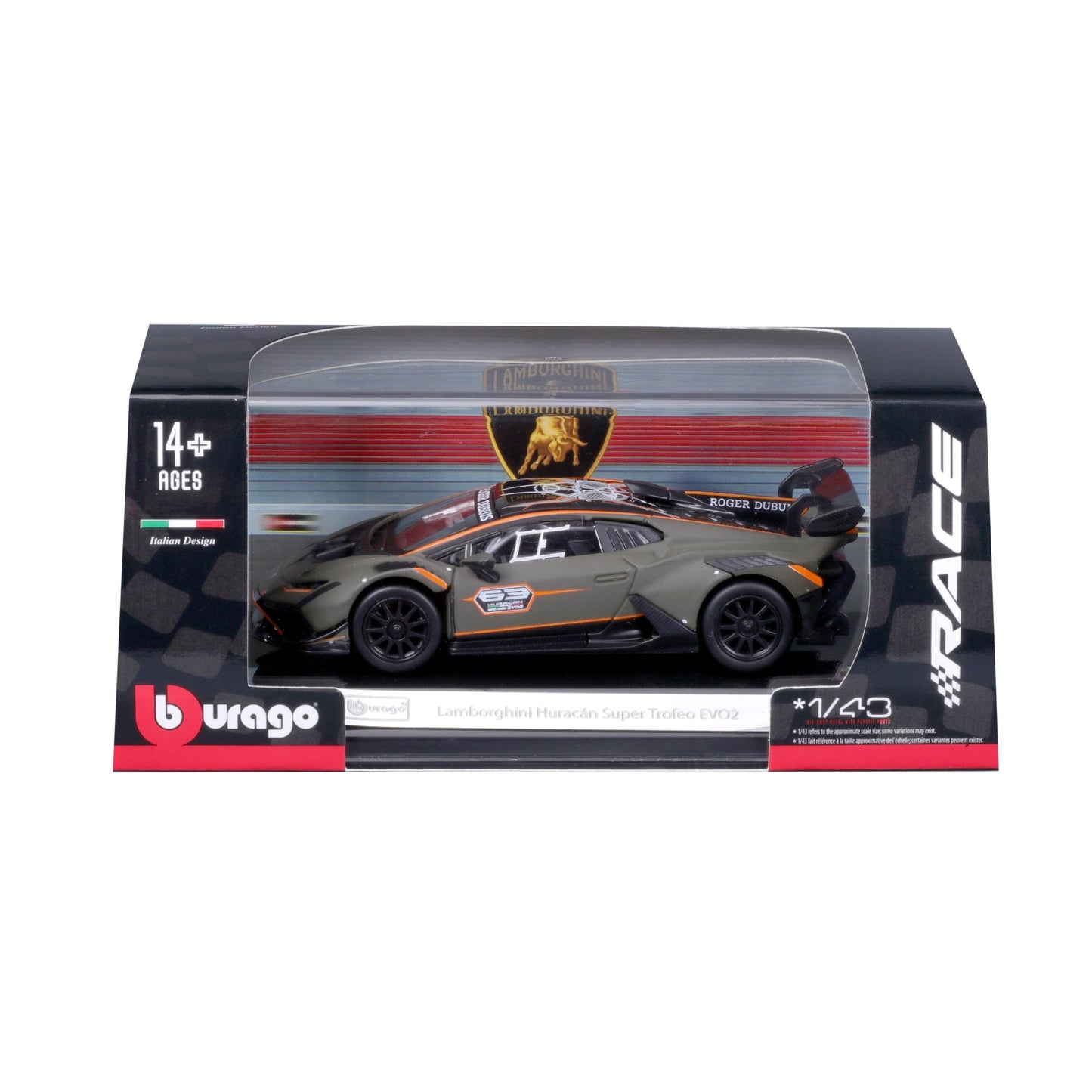 1:43 LAMBORGHINI HURACAN SUPER TROFEO EVO2