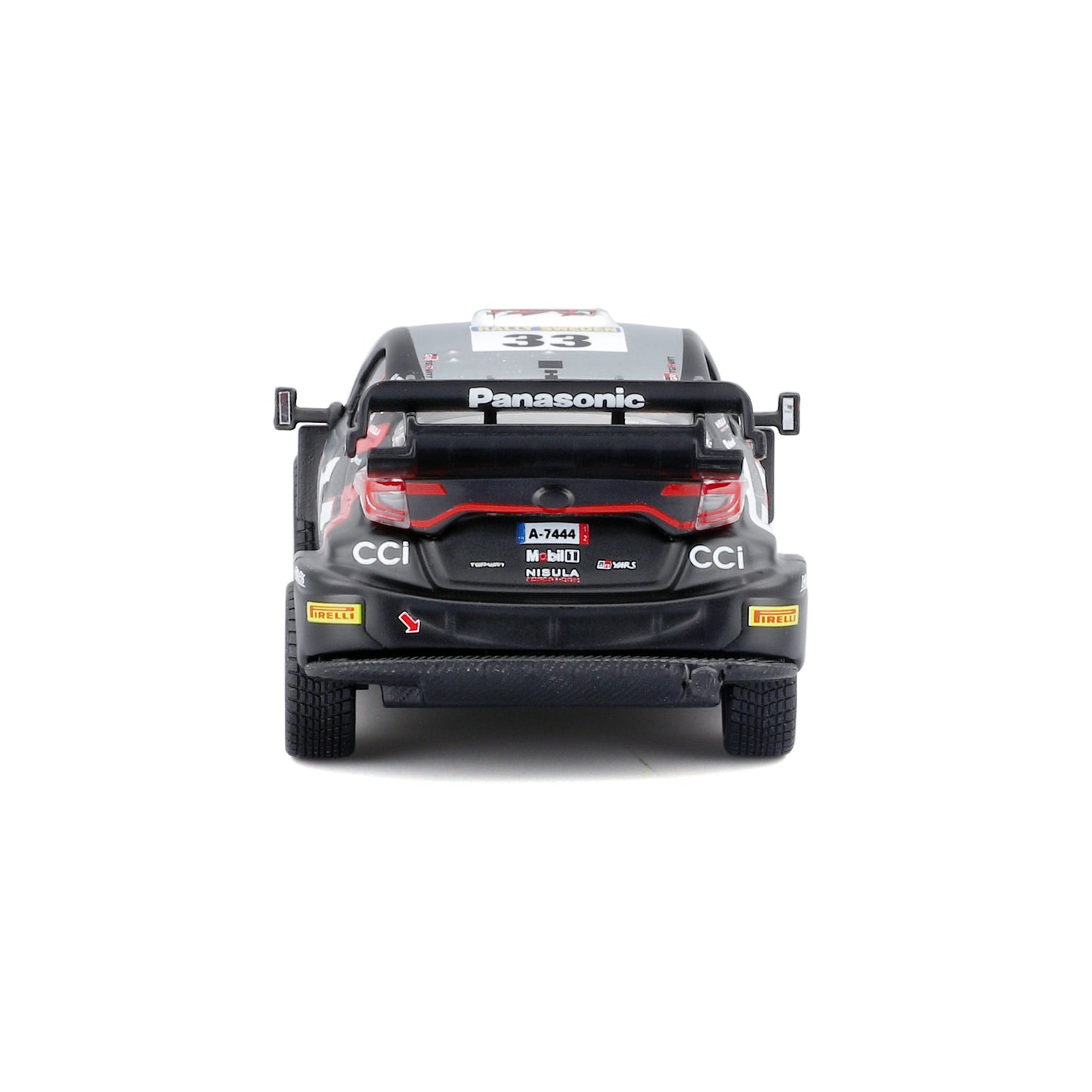 1:43 TOYOTA GAZOO RACING WRC YARIS RALLY 1 HYBRIDE #33