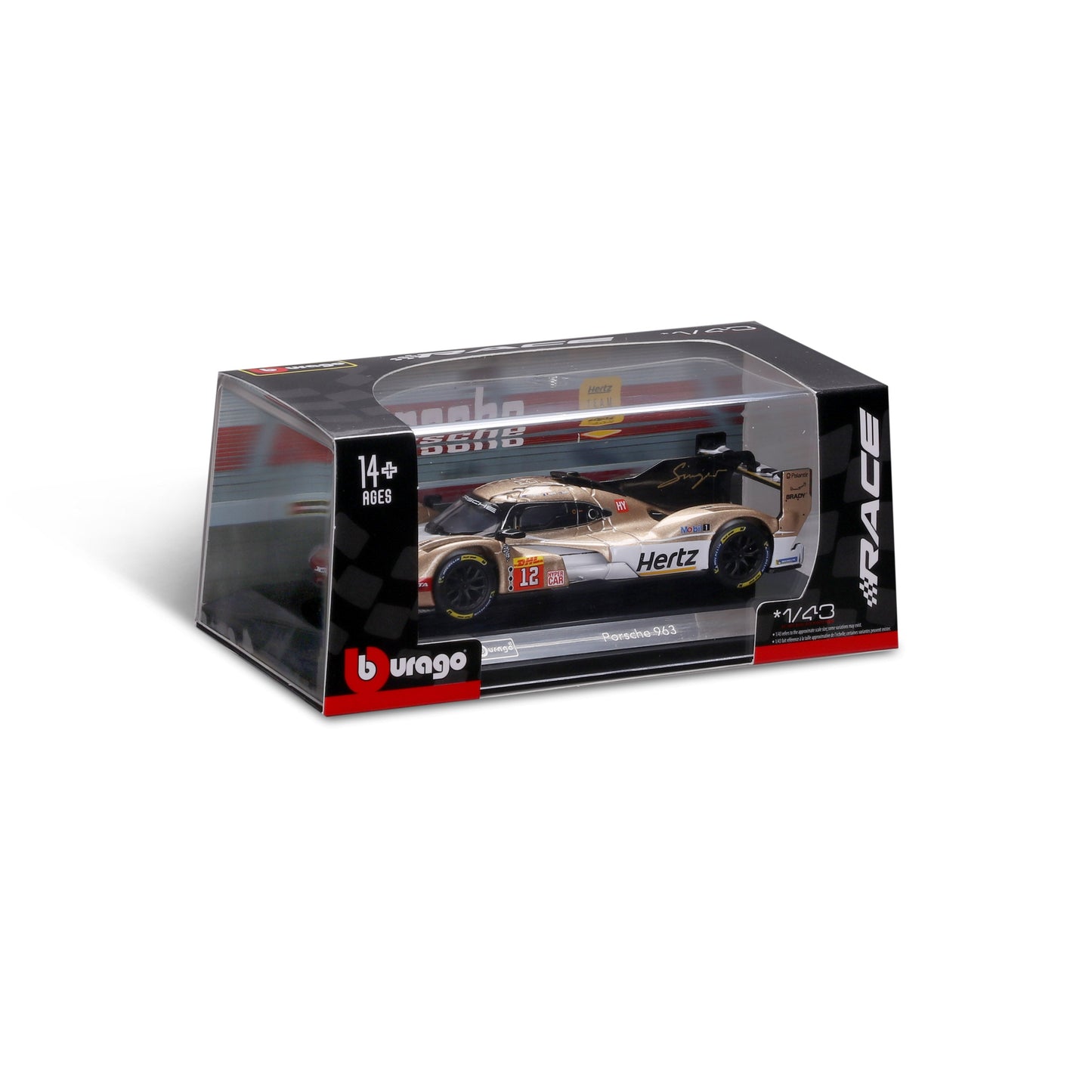 1:43 ÉQUIPE HERTZ JOTA PORSCHE 963 #12