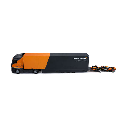 1:43 F1 MCLAREN RACING TRANSPORTER MCL38 2024 NORRIS