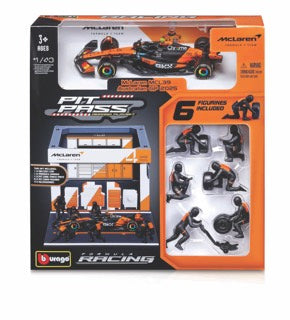 1:43 F1 MCLAREN MCL39 2025 PIT PASS DIORAMA NORRIS