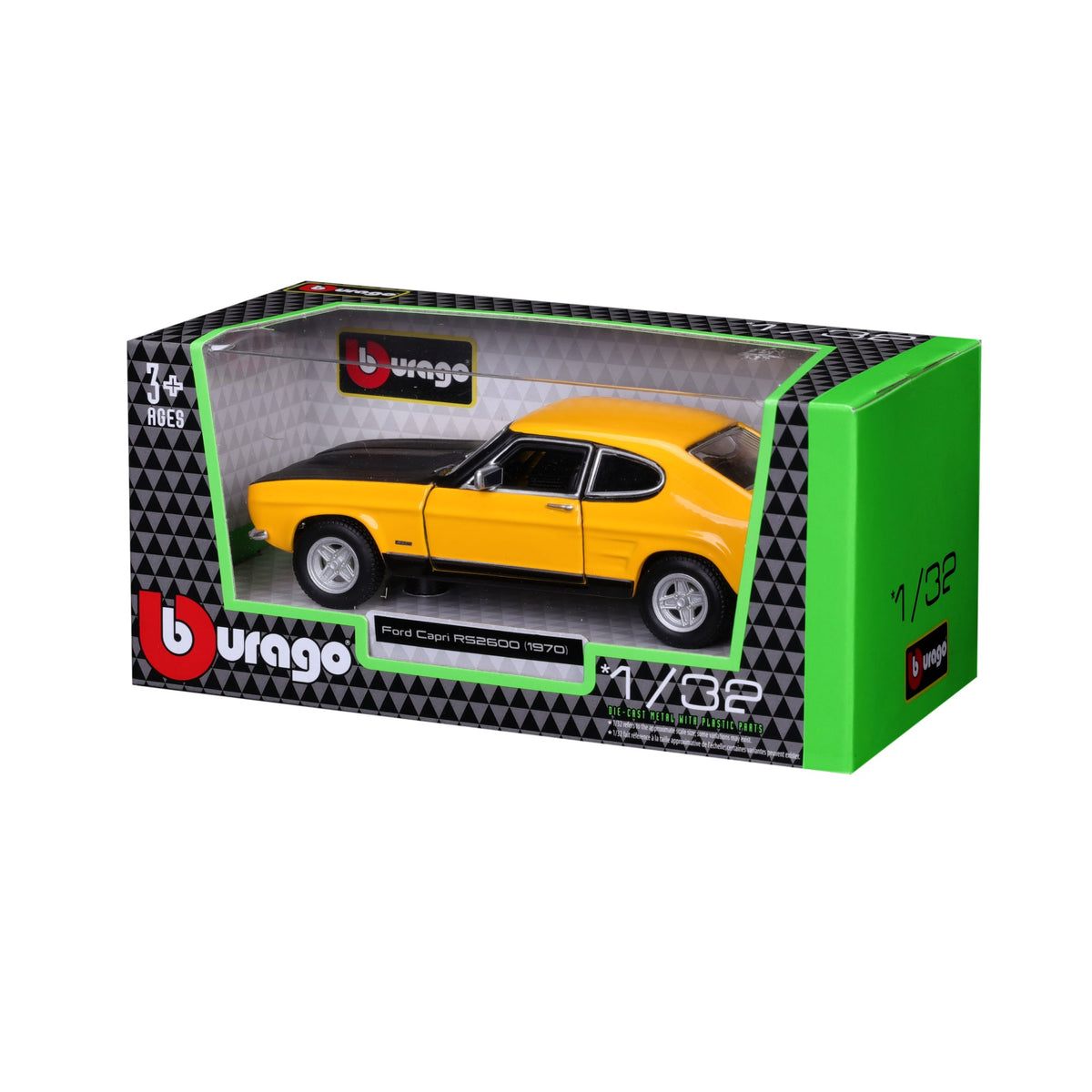 1:32 FORD CAPRI RS2600 1970 BOÎTE DE FENÊTRE