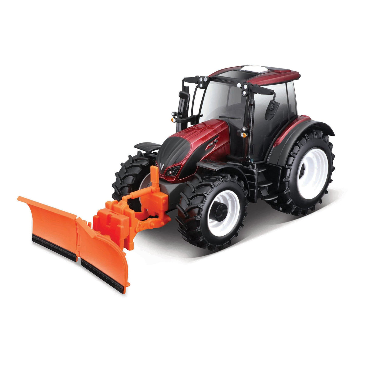 TRACTEUR AGRICOLE VALTRA N174 AVEC CHASSE-NEIGE 1:32