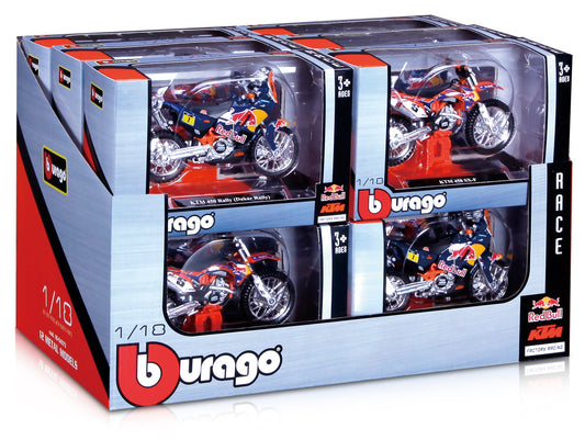 1:18 WRB KTM CYCLE - DISTRIBUTEUR 12 PIÈCES