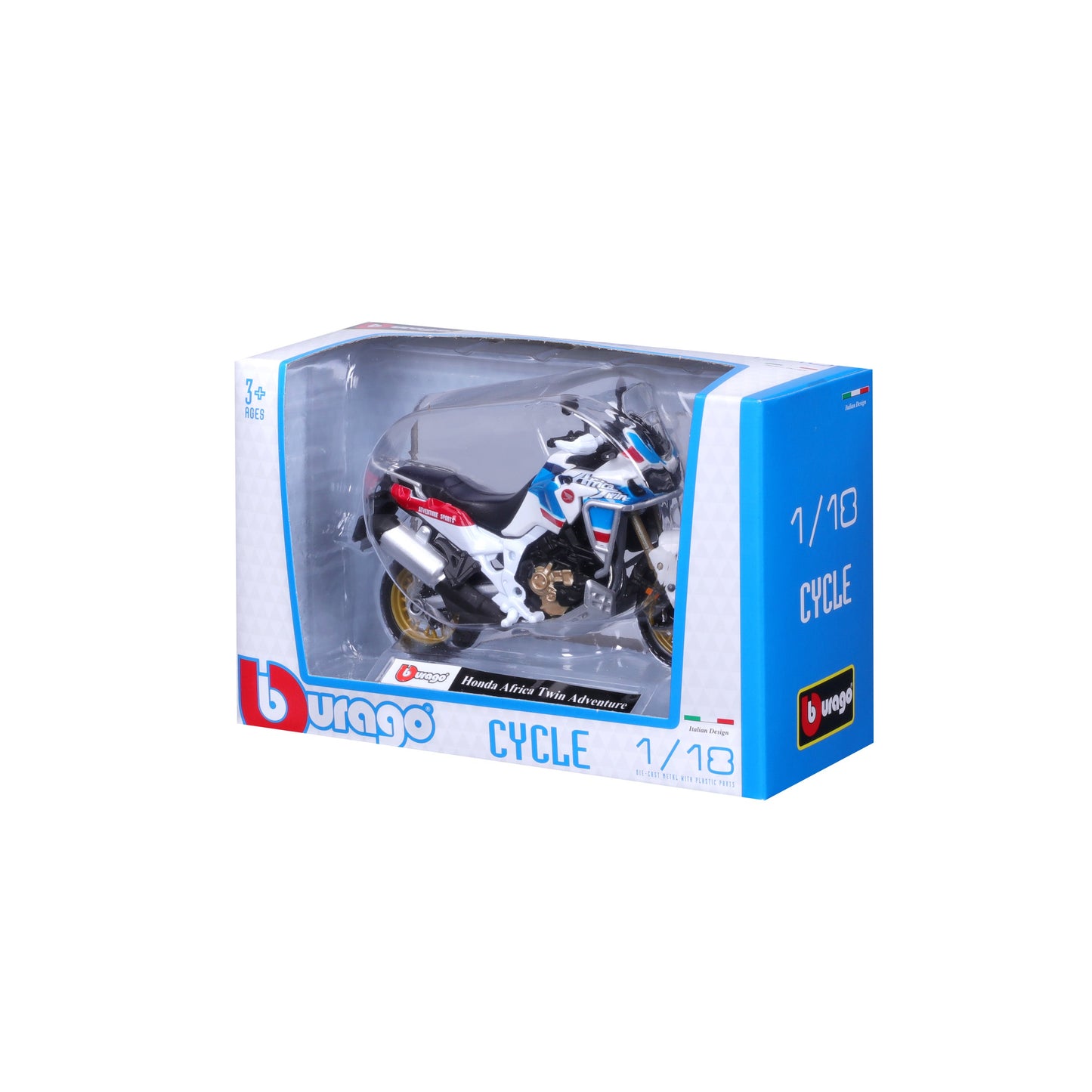 1:18 MOTORBIKE HONDA AFRICA TWIN ADVENTURE BIKE