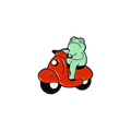 Pin's Grenouille sur Scooter