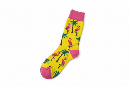 Chaussettes Flamant Rose