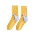 Chaussettes Jaunes Canard Blanc