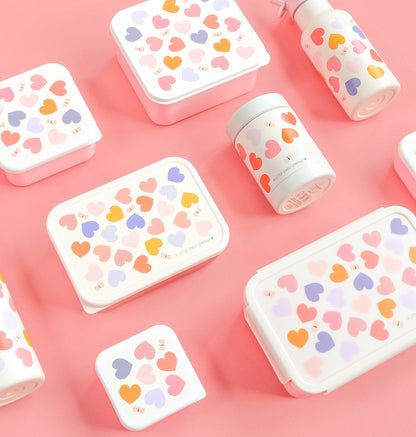 Boîte à déjeuner bento - Cœurs – vue 3 – A Little Lovely Company