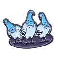 Pin’s Trio de Pigeons