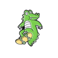 Pin's Crocodile Skater