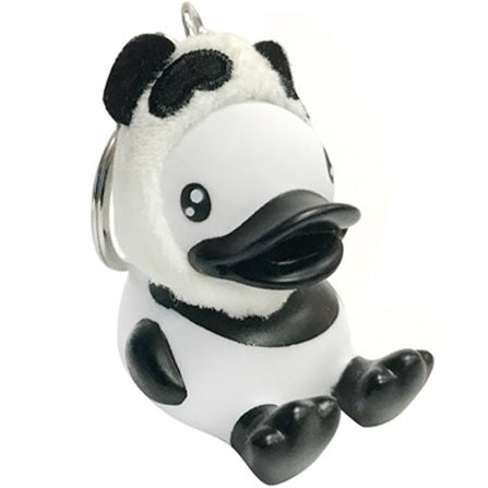 Panda duck keychain