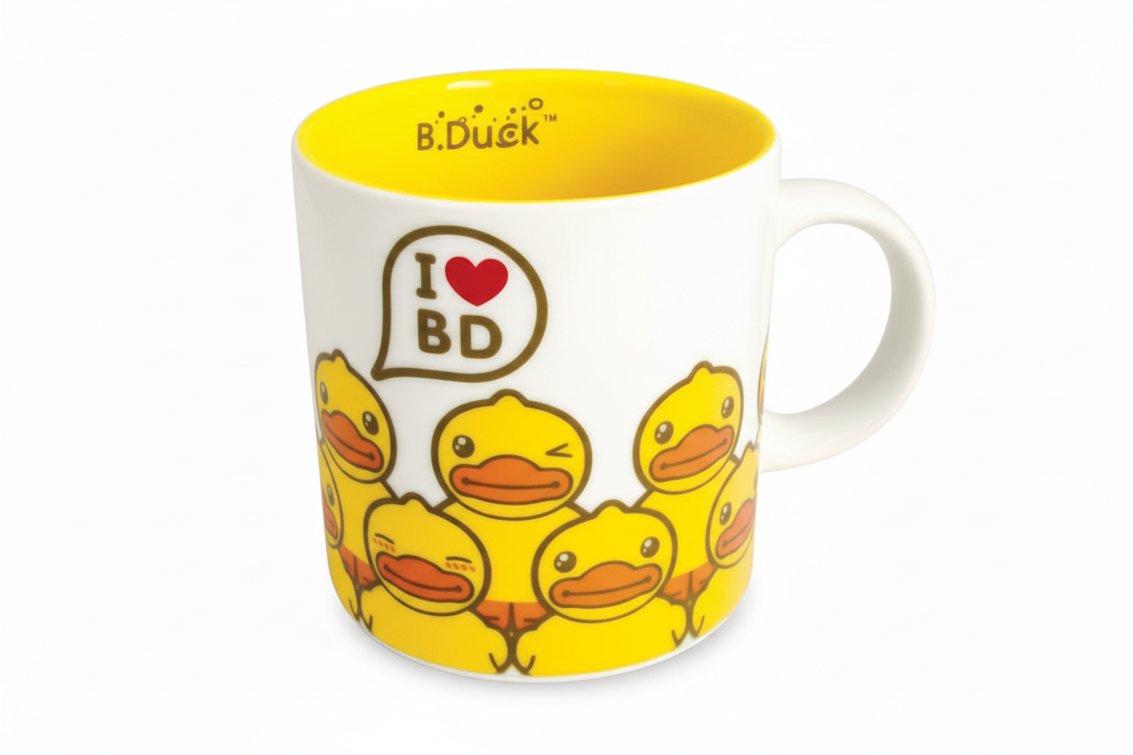 Mug duck i love bd